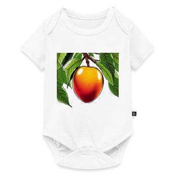 Mango - Baby Premium short-sleeve bodysuit - white - Front
