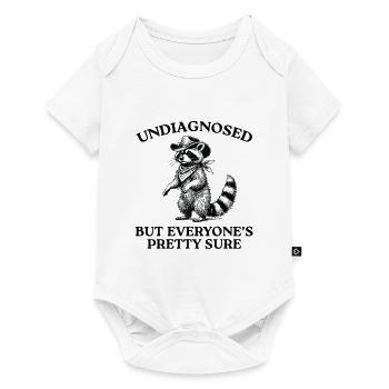 Undiagnosed But Everyone's Pretty Sure - Baby Premium short-sleeve bodysuit - white - Front