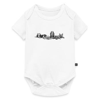 Canine - Baby Premium short-sleeve bodysuit - white - Front
