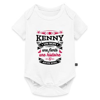 KENNY UN NOM UNE FIERTÉ AUCUN RIVAL - Body à manches courtes Premium Bébé - blanc - Devant
