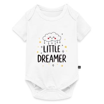 Little Dreamer Cloud Stars - Baby Premium short-sleeve bodysuit - white - Front