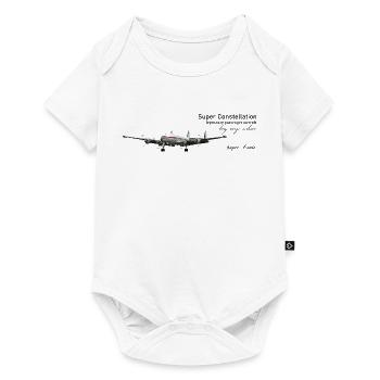 Super Constellation - Body à manches courtes Premium Bébé - blanc - Devant