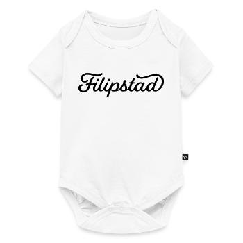 Filipstad noir - Body à manches courtes Premium Bébé - blanc - Devant