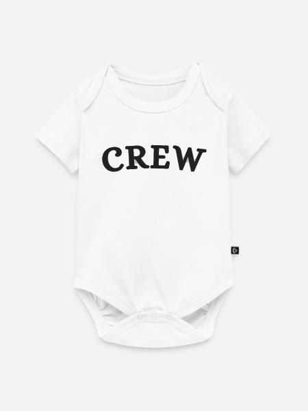 Crew - Baby Premium Kurzarmbody - Weiß