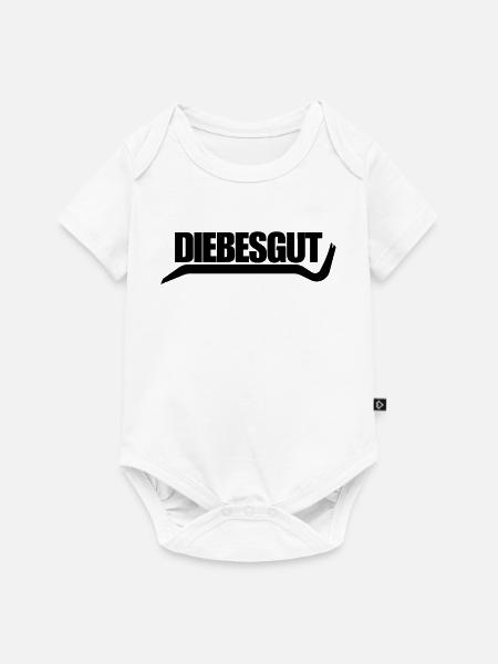 DIEBESGUT_BRECHEISEN - Baby Premium short-sleeve bodysuit - white