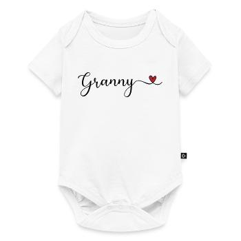 granny - Baby Premium short-sleeve bodysuit - white - Front