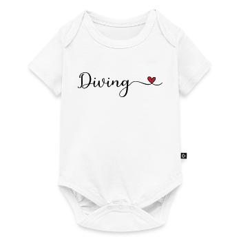 Dive - Baby Premium short-sleeve bodysuit - white - Front