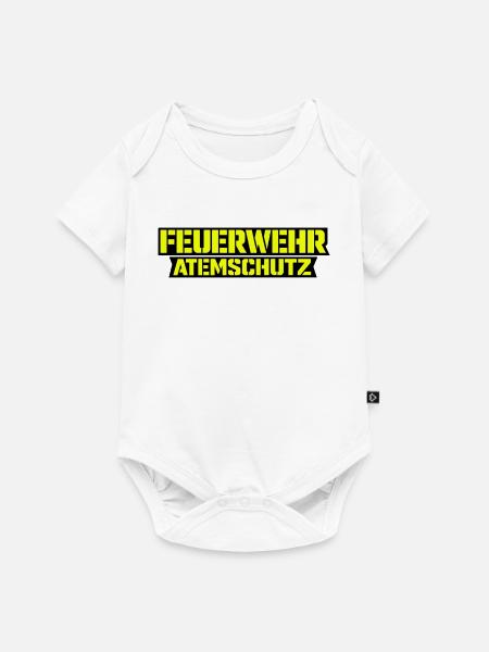 Feuerwehr Atemschutz Signatur - Baby Premium Kurzarmbody - Weiß