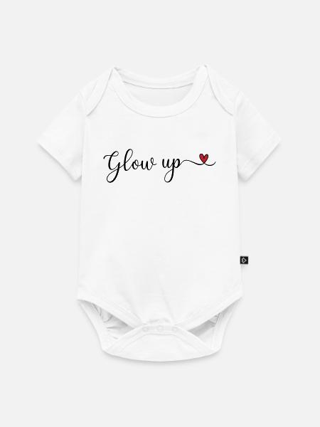 Leuchten Sie auf - Baby Premium Kurzarmbody - Weiß