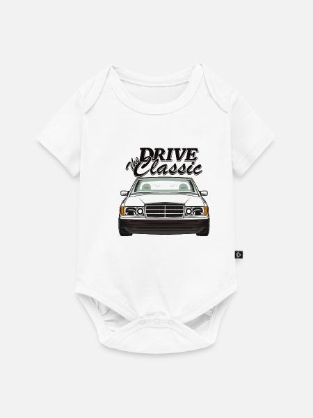 W201 190E drive the classic - Baby Premium Kurzarmbody - Weiß