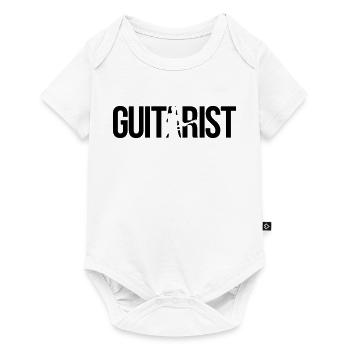 guitarist - Baby Premium short-sleeve bodysuit - white - Front