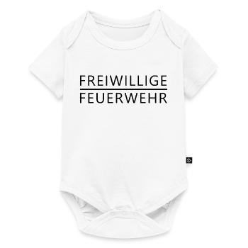 Freiwillige Feuerwehr - Baby Premium Kurzarmbody - Weiß - Vorne
