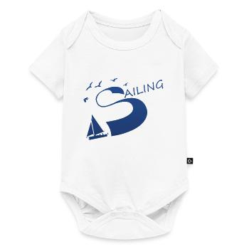 Sailing - Baby Premium Kurzarmbody - Weiß - Vorne