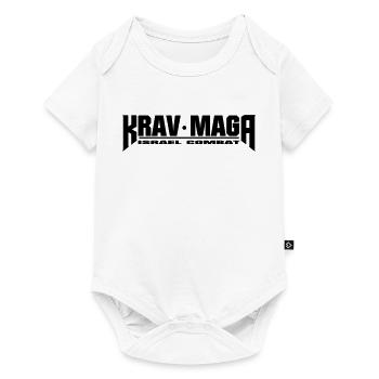 KravMaga Israel Combat Colors Changeable - Baby Premium short-sleeve bodysuit - white - Front
