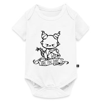 Cute RPG Are you sure ? - Body à manches courtes Premium Bébé - blanc - Devant