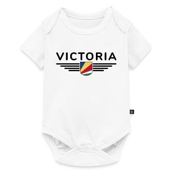 Victoria Seychelles fans: Stylish shirts - Baby Premium short-sleeve bodysuit - white - Front