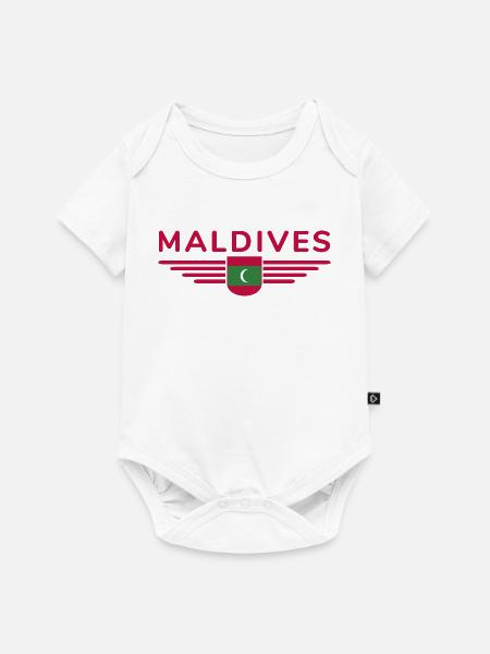 Malediven Fans: Exklusive Shirts - Baby Premium Kurzarmbody - Weiß