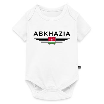 Abkhazia Design – Pride for fans and travelers - Baby Premium short-sleeve bodysuit - white - Front