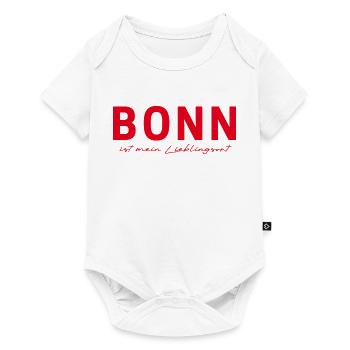 T-shirt Bonn – Parfait pour les fans et les amoureux - Body à manches courtes Premium Bébé - blanc - Devant