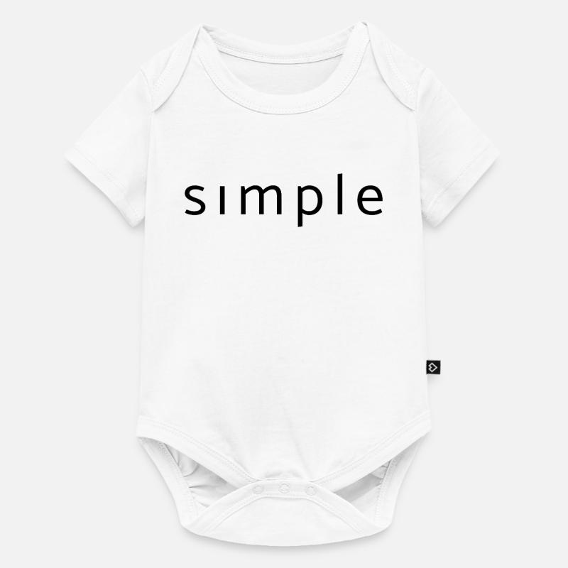 simple - Body à manches courtes Premium Bébé - blanc