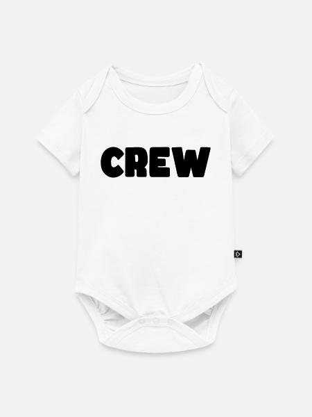 Crew - Baby Premium Kurzarmbody - Weiß