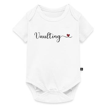 Vaulting Heart - Baby Premium Kurzarmbody - Weiß - Vorne