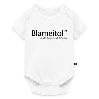 Sibling Drug Blame Not My School - Baby Premium short-sleeve bodysuit - white - Front