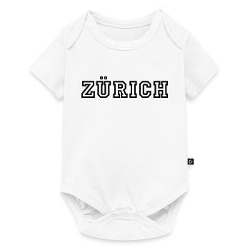 Zurich - Body à manches courtes Premium Bébé - blanc - Devant