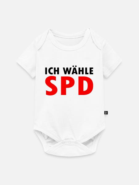 Spd - Baby Premium Kurzarmbody - Weiß