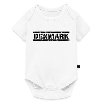 Denmark - Baby Premium short-sleeve bodysuit - white - Front