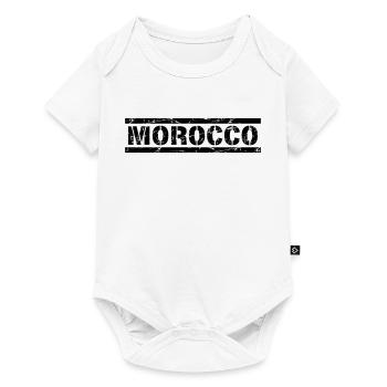 Maroc - Body à manches courtes Premium Bébé - blanc - Devant