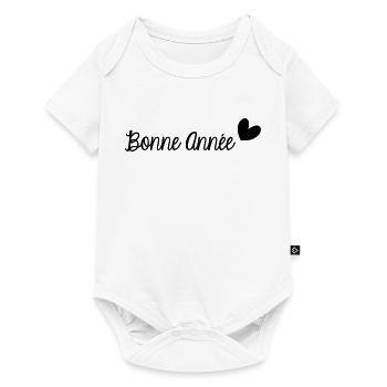 BONNE ANNEE. SAINT SYLVESTRE. NOUVELLE ANNÉE - Body à manches courtes Premium Bébé - blanc - Devant