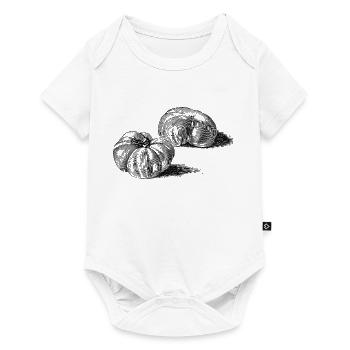 Viande de tomate Tomate Ficarazzi - Body à manches courtes Premium Bébé - blanc - Devant