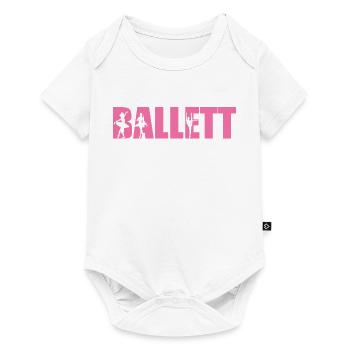 Ballet Dance Ballet Dancer Ballerina Gift - Baby Premium short-sleeve bodysuit - white - Front