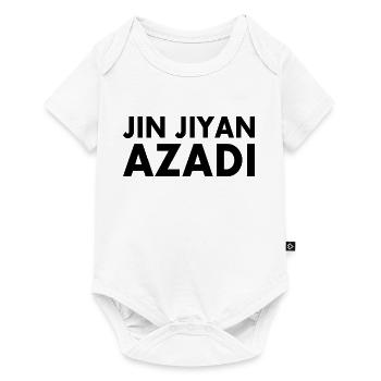 jin jiyan azadi - Body à manches courtes Premium Bébé - blanc - Devant