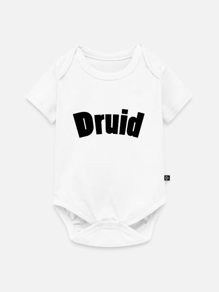 Druid - Baby Premium Kurzarmbody - Weiß