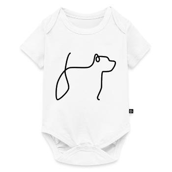 West Higland Terrier - Baby Premium short-sleeve bodysuit - white - Front