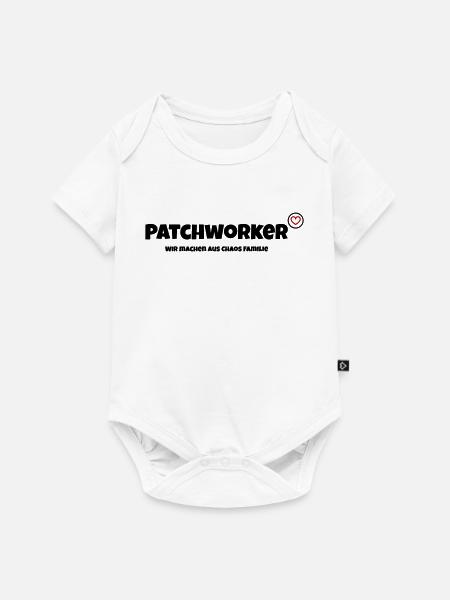 Wir machen aus Chaos Familie - Baby Premium Kurzarmbody - Weiß