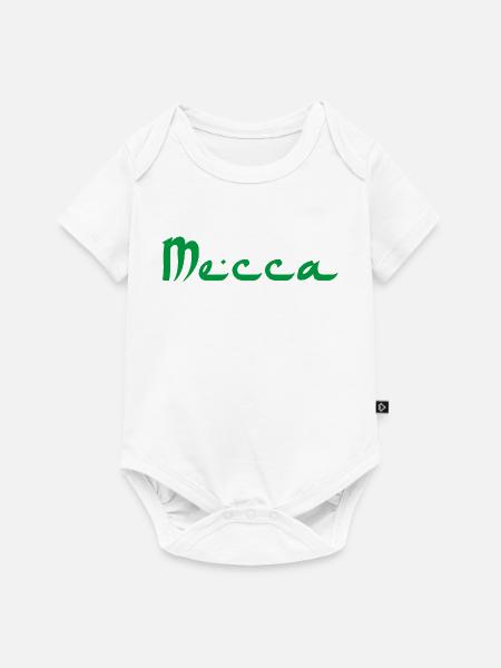 Mecca - Baby Premium Kurzarmbody - Weiß