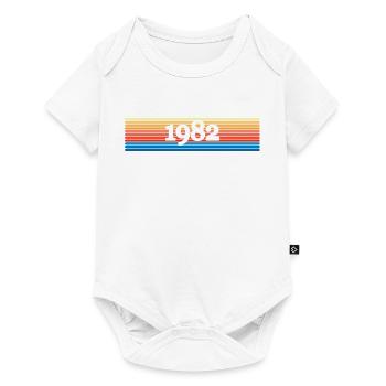 1982 - Baby Premium short-sleeve bodysuit - white - Front