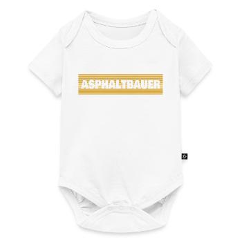 Asphalt Builder - Baby Premium short-sleeve bodysuit - white - Front