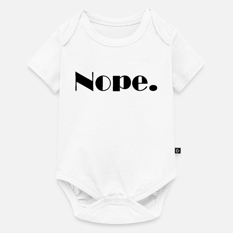 Non. - Body à manches courtes Premium Bébé - blanc