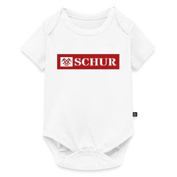 Schur gon Dach Gemorje im Siegerland Sejerlänner  - Baby Premium Kurzarmbody - Weiß - Vorne