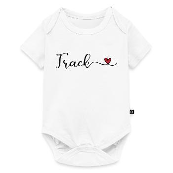 piste - Body à manches courtes Premium Bébé - blanc - Devant