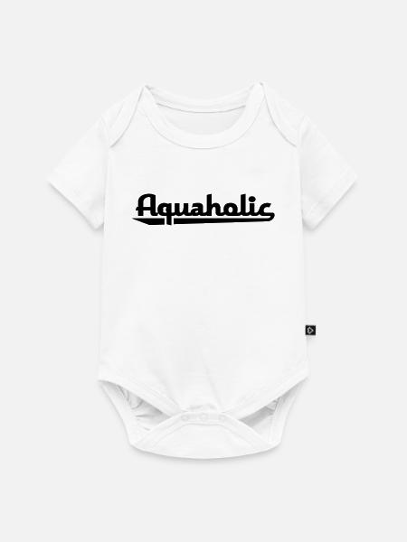 2541614 15910338 aquaholic - Baby Premium Kurzarmbody - Weiß