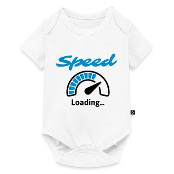 Speed Loading... - Baby Premium Kurzarmbody - Weiß - Vorne