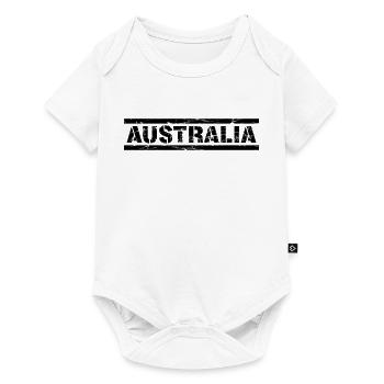 Australie - Body à manches courtes Premium Bébé - blanc - Devant
