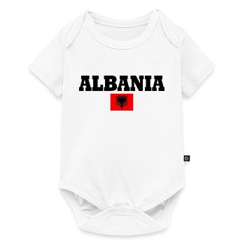 Albanie - Body à manches courtes Premium Bébé - blanc - Devant
