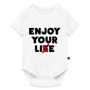 Enjoy Your Lie - Baby Premium short-sleeve bodysuit - white - Front
