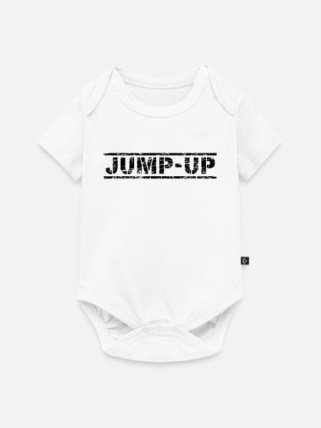 Jump Up - Baby Premium Kurzarmbody - Weiß